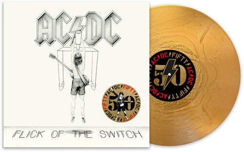 AC/DC - Flick Of The Switch (50th Anniversary Edition, Gold Color Vinyl) [Vinyl] (ONLINE ORDER ONLY)