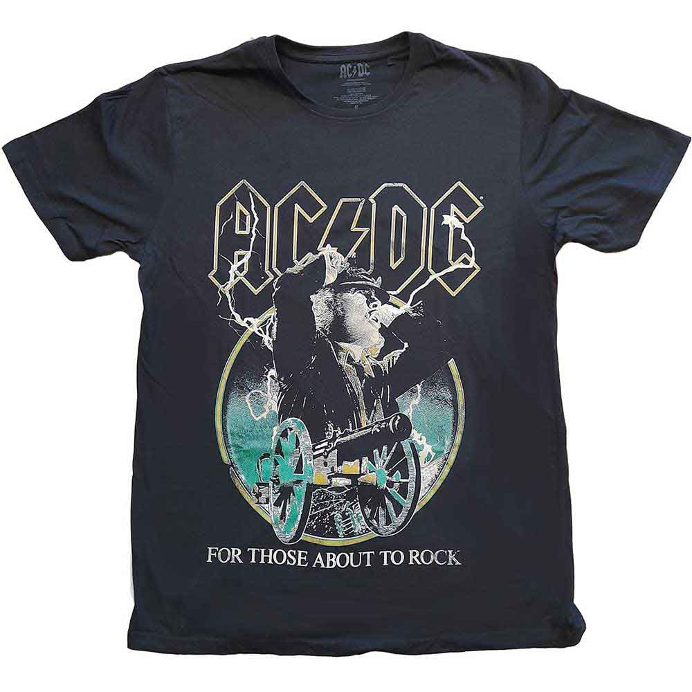 For Those About To Rock Yellow Outlines [T-Shirt] (ONLINE ORDER ONLY)