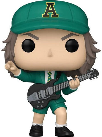 AC/DC - FUNKO POP! Rocks: AC/DC - Angus Young (Green) (Vinyl Figure) [Action Figure] (Online Order Only) (ONLINE ORDER ONLY)