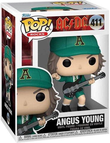 AC/DC - FUNKO POP! Rocks: AC/DC - Angus Young (Green) (Vinyl Figure) [Action Figure] (Online Order Only) (ONLINE ORDER ONLY)