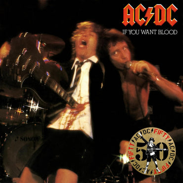 AC/DC - If You Want Blood You've Got It (50th Anniversary Edition, Gold Color Vinyl) [Vinyl] (ONLINE ORDER ONLY)