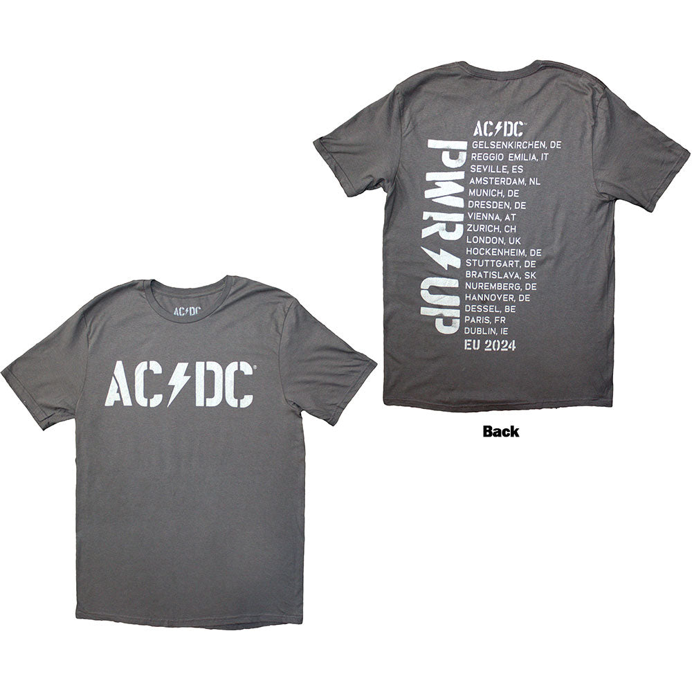 Logo PWR-UP EU Tour '24 [T-Shirt] (ONLINE ORDER ONLY)