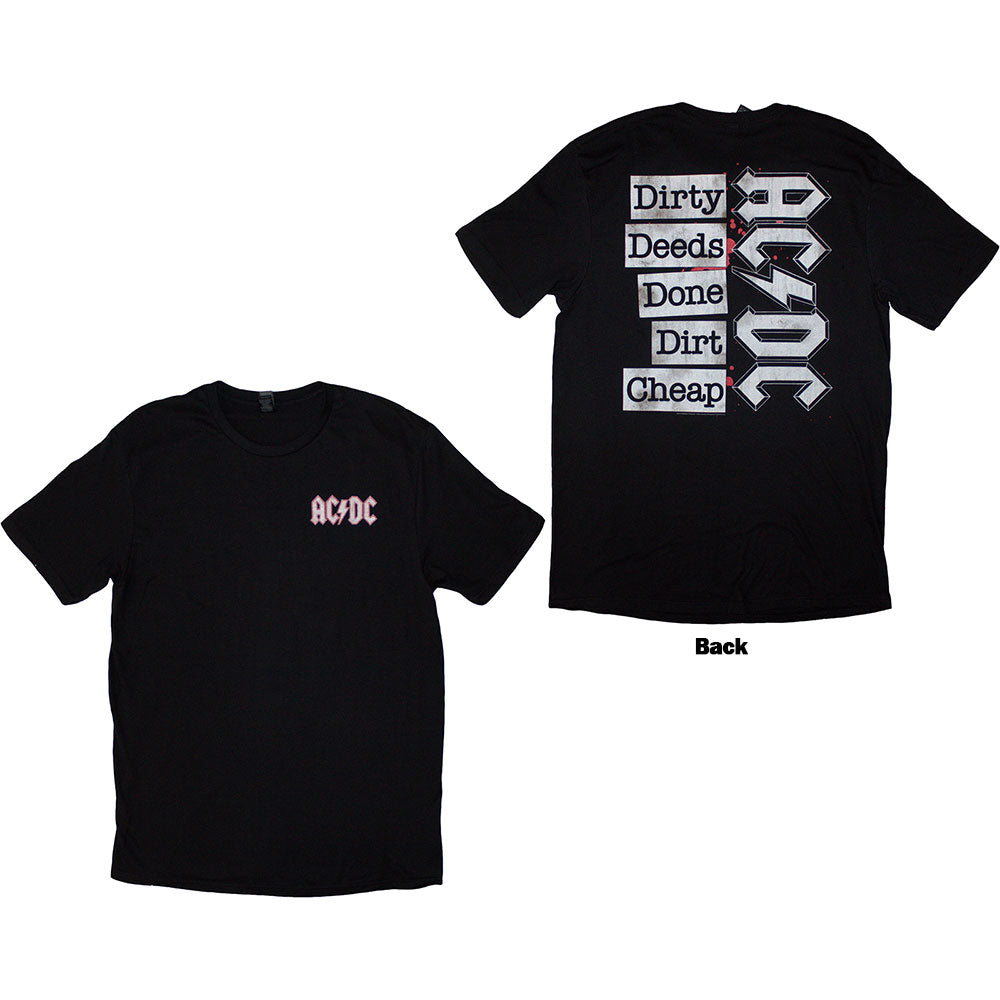 Mini Logo / Dirty Deeds [T-Shirt] (ONLINE ORDER ONLY)
