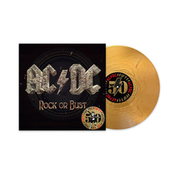 AC/DC - Rock Or Bust (50th Anniversary Edition, Gold Color Vinyl) [Vinyl]