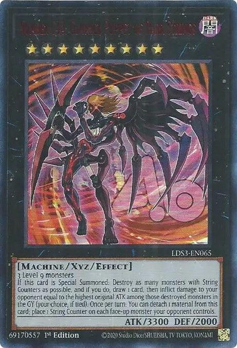 Number C40: Gimmick Puppet of Dark Strings (Red) [LDS3-EN065] Ultra Rare (ONLINE ORDER ONLY)