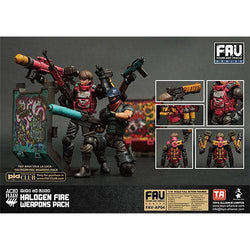 Acid Rain AV-AP04 Halogen Fire Weapon Set 1/18 Scale Action Figure Accessory (Online Order Only)