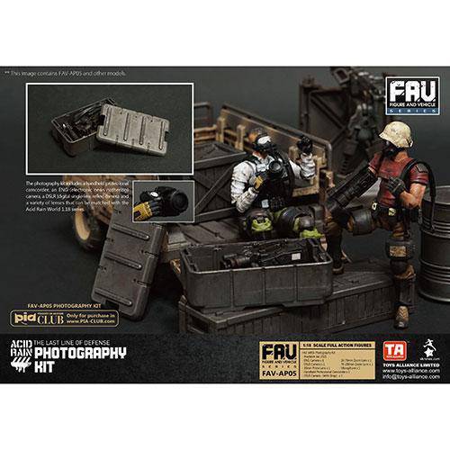Acid Rain FAV-AP05 Photography Kit 1/18 Scale Action Figure Accessory (Online Order Only)