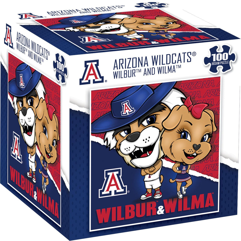 Arizona Wildcats - NCAA Mascot 100 Piece Jigsaw Puzzle (ONLINE ORDER ONLY)