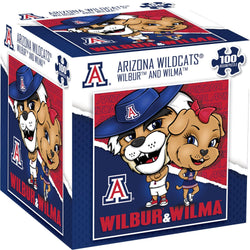Arizona Wildcats - NCAA Mascot 100 Piece Jigsaw Puzzle (ONLINE ORDER ONLY)