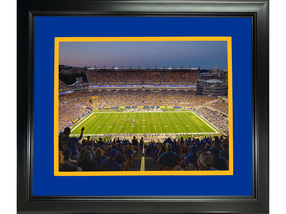 Framed Acrisure Stadium Pittsburgh Panthers 11"x14" NCAA Football Photo Professionally Matted (ONLINE ORDER ONLY)