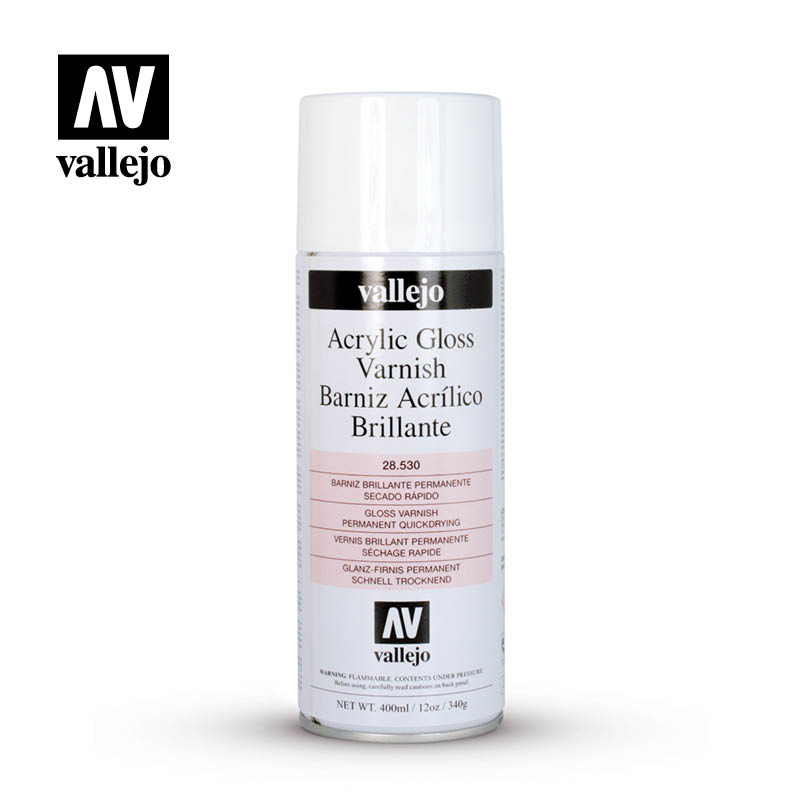 Auxiliary Product: Acrylic Gloss Spray Varnish (ONLINE ORDER ONLY)