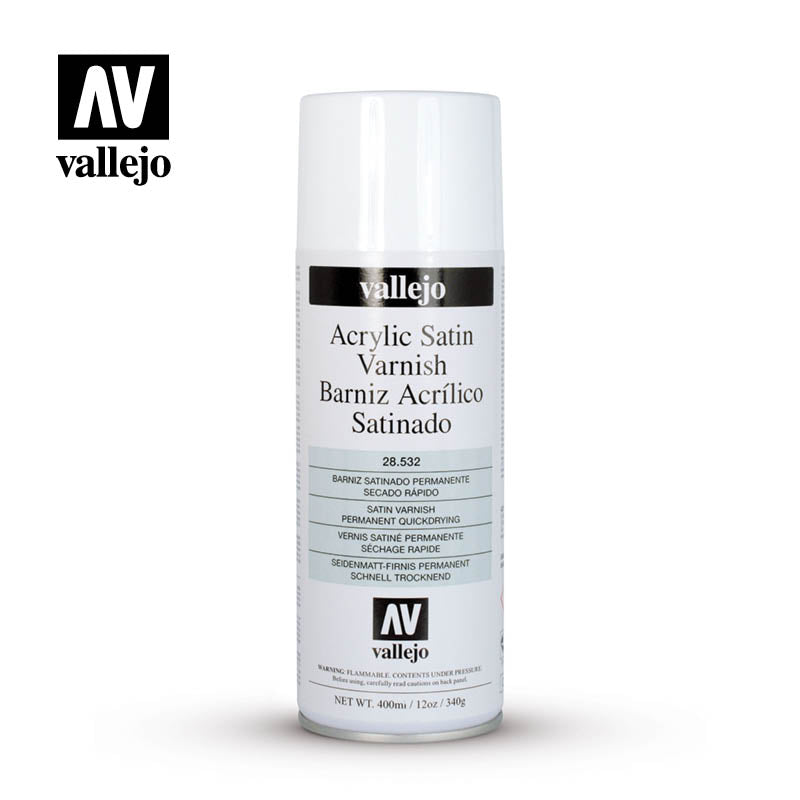 Auxiliary Product: Acrylic Satin Spray Varnish (ONLINE ORDER ONLY)