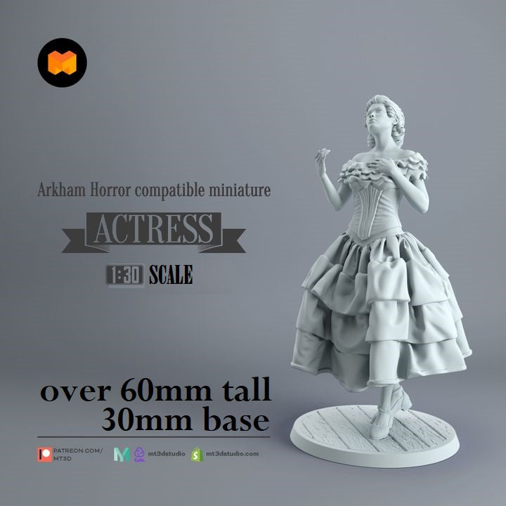 Arkham Compatible Investigator: The Actress (Lola Hayes) (Online Order Only)