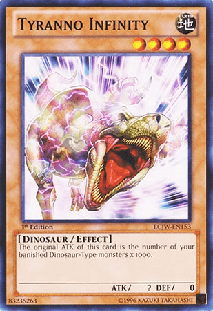 Tyranno Infinity [LCJW-EN153] Common (ONLINE ORDER ONLY)