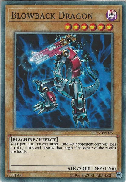 Blowback Dragon [OP07-EN025] Common