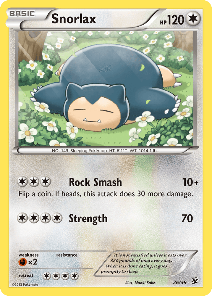 Snorlax (26/39) [XY: Kalos Starter Set] (Online Only)