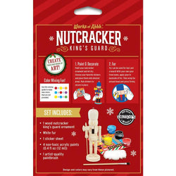 Nutcracker King's Guard Ornament Wood Paint Kit (ONLINE ORDER ONLY)