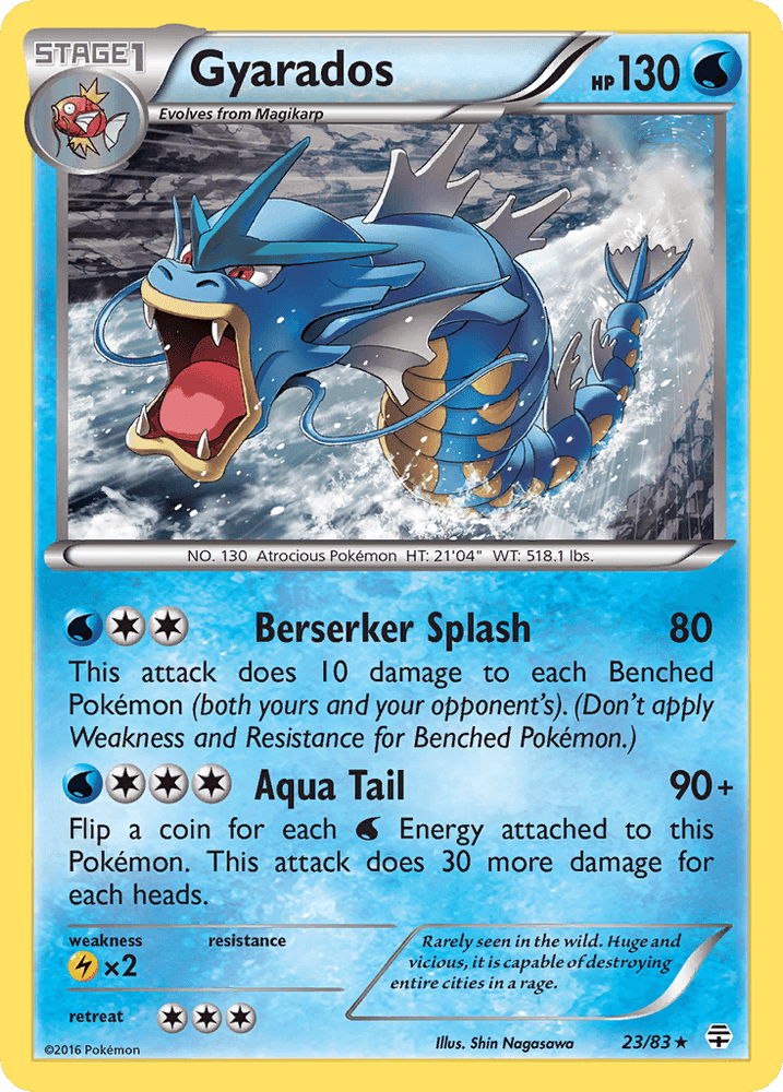 Gyarados (23/83) [XY: Generations] (Online Only)