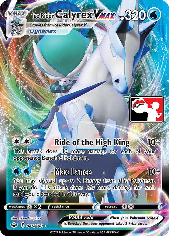 Ice Rider Calyrex VMAX (046/198) [Prize Pack Series One] (Online Only)