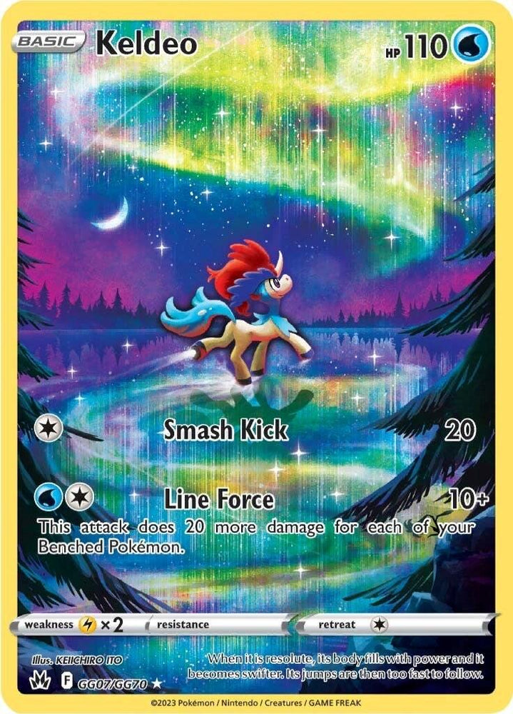 Keldeo (GG07/GG70) [Sword & Shield: Crown Zenith] (Online Only)