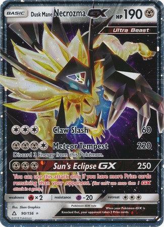 Dusk Mane Necrozma GX (90/156) (Jumbo Card) [Sun & Moon: Ultra Prism] (Online Only)