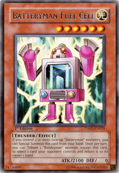 Batteryman Fuel Cell [TSHD-EN035] Rare (ONLINE ORDER ONLY)