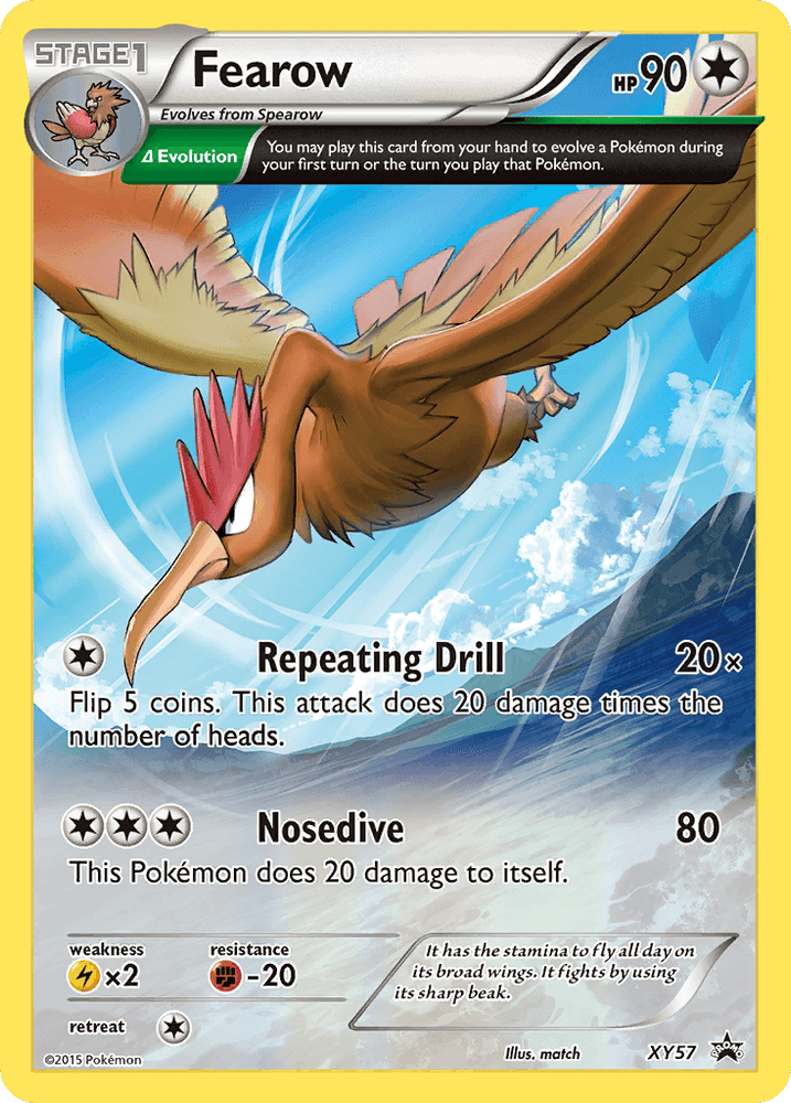 Fearow (XY57) [XY: Black Star Promos] (Online Only)
