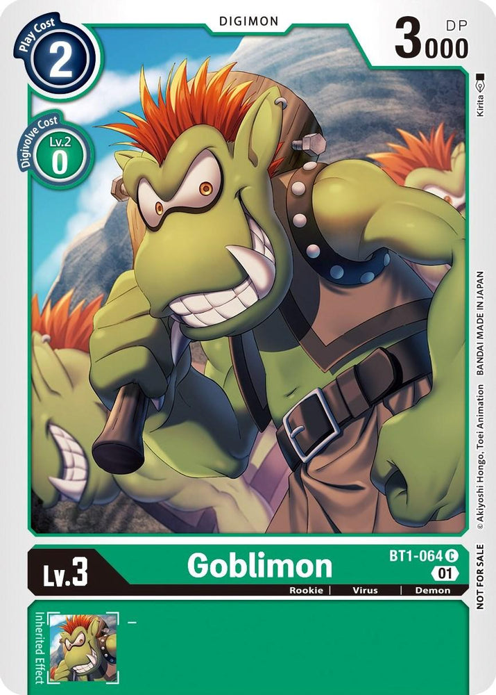 Goblimon [BT1-064] (Winner Pack New Awakening) [Release Special Booster Promos] (ONLINE ORDER ONLY)