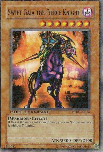Swift Gaia the Fierce Knight [DT01-EN056] Common (ONLINE ORDER ONLY)