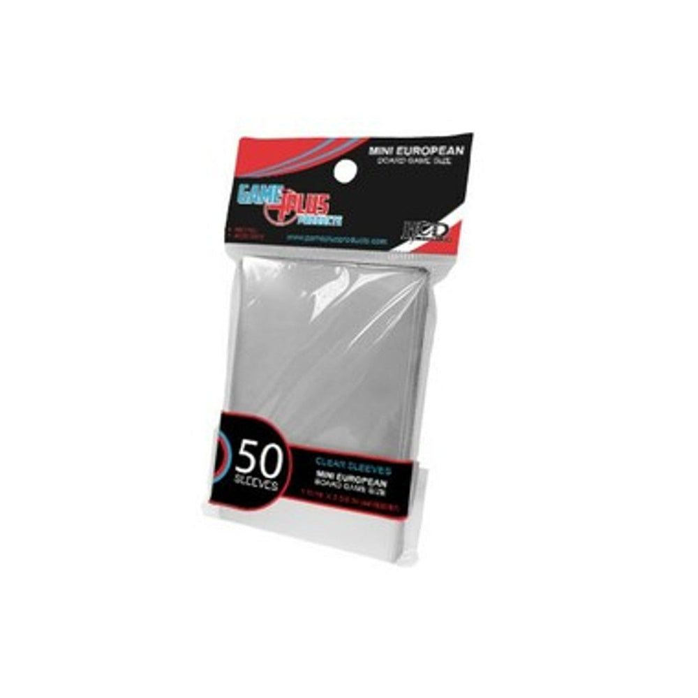 Mini European Board Game Size Clear Card Sleeves (50ct) (44x68mm) (Online Order Only)