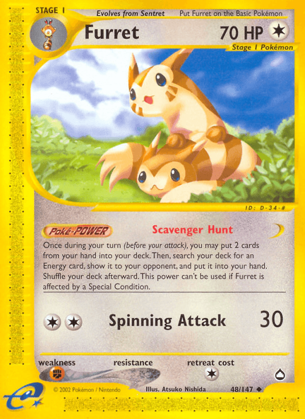 Furret (48/147) [Aquapolis] (Online Only)