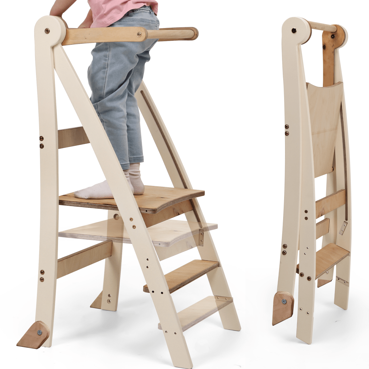 Adjustable Montessori Tower - Kids Step Stool (ONLINE ORDER ONLY)