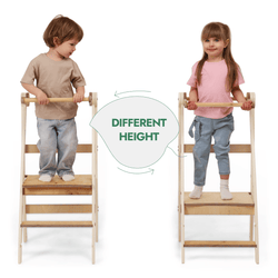 Adjustable Montessori Tower - Kids Step Stool (ONLINE ORDER ONLY)