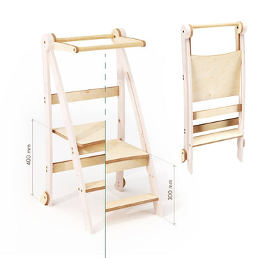 Adjustable Montessori Tower - Kids Step Stool (ONLINE ORDER ONLY)