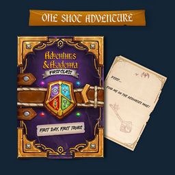 Adventures & Academia: First Class - Cunning & Divine Miniatures (ONLINE ORDER ONLY)