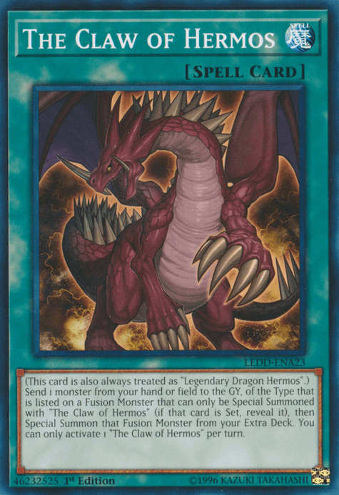 The Claw of Hermos [LEDD-ENA23] Common (ONLINE ORDER ONLY)