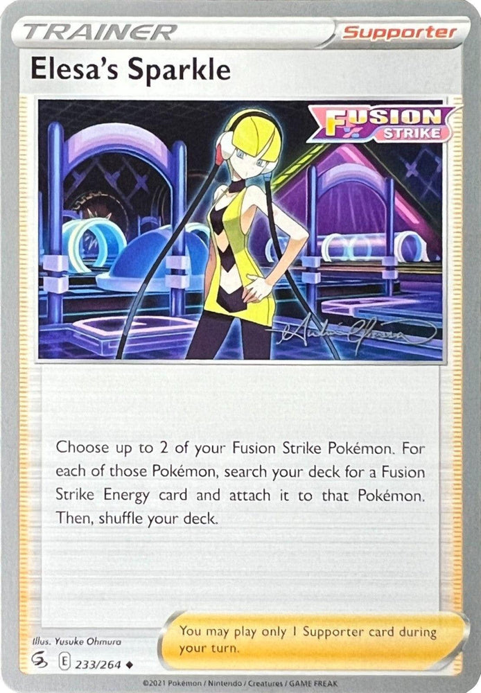 Elesa's Sparkle (233/264) (The Shape of Mew - Andre Chiasson) [World Championships 2022] (Online Only)