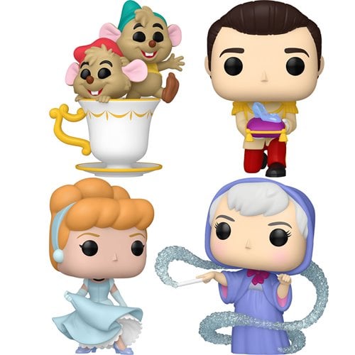Funko Pop! Disney Cinderella 75th Anniversary Vinyl Figures - Select Figure(s) (Online Order Only)