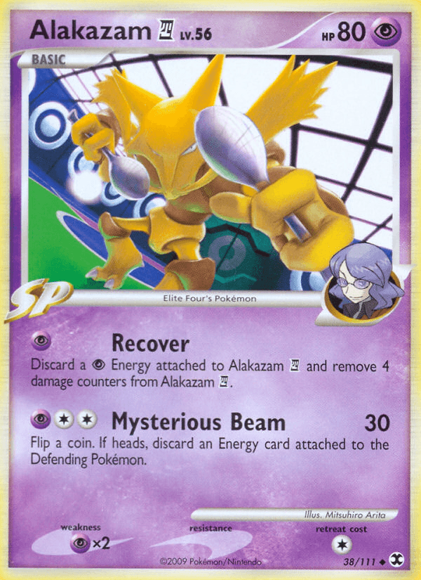 Alakazam (38/111) [Platinum: Rising Rivals] (Online Only)