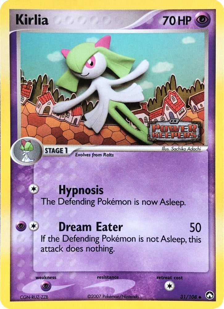 Kirlia (31/108) (Stamped) [EX: Power Keepers] (Online Only)