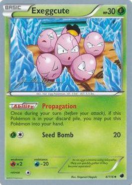 Exeggcute (4/116) (HonorStoise - Jacob Van Wagner) [World Championships 2015] (Online Only)