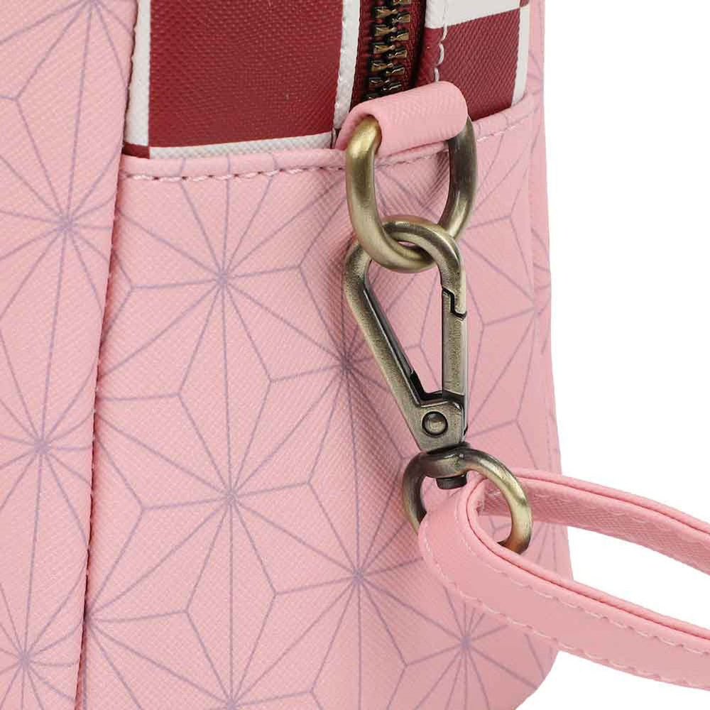 Demon Slayer Nezuko Metal Badge Crossbody Bag (ONLINE ORDER ONLY)