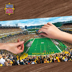 Pittsburgh Steelers - 1000 Piece Panoramic Jigsaw Puzzle - End View
