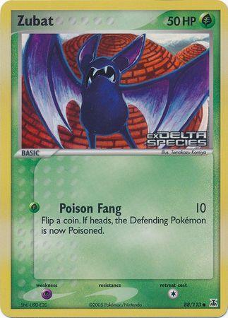 Zubat (88/113) (Stamped) [EX: Delta Species] (Online Only)