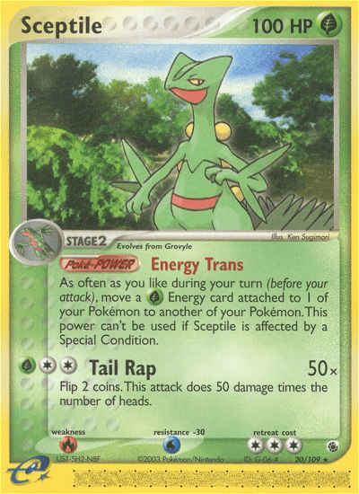 Sceptile (20/109) [EX: Ruby & Sapphire] (Online Only)