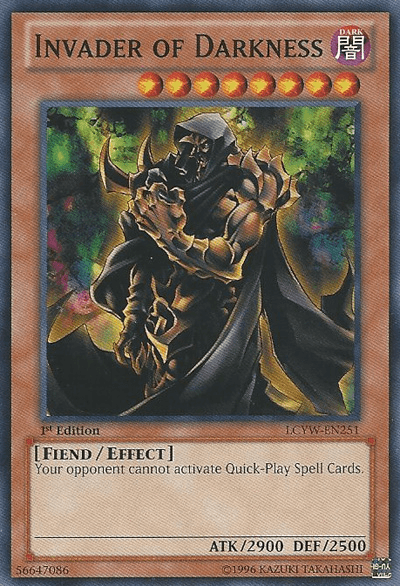 Invader of Darkness [LCYW-EN251] Common (ONLINE ORDER ONLY)