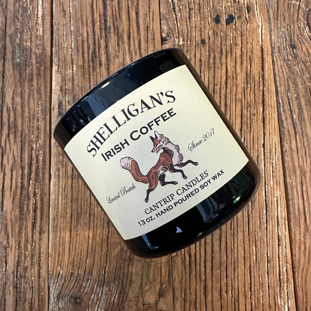 Cantrip Candles - Shelligan's Irish Coffee: Black (13 oz) (ONLINE ORDER ONLY)