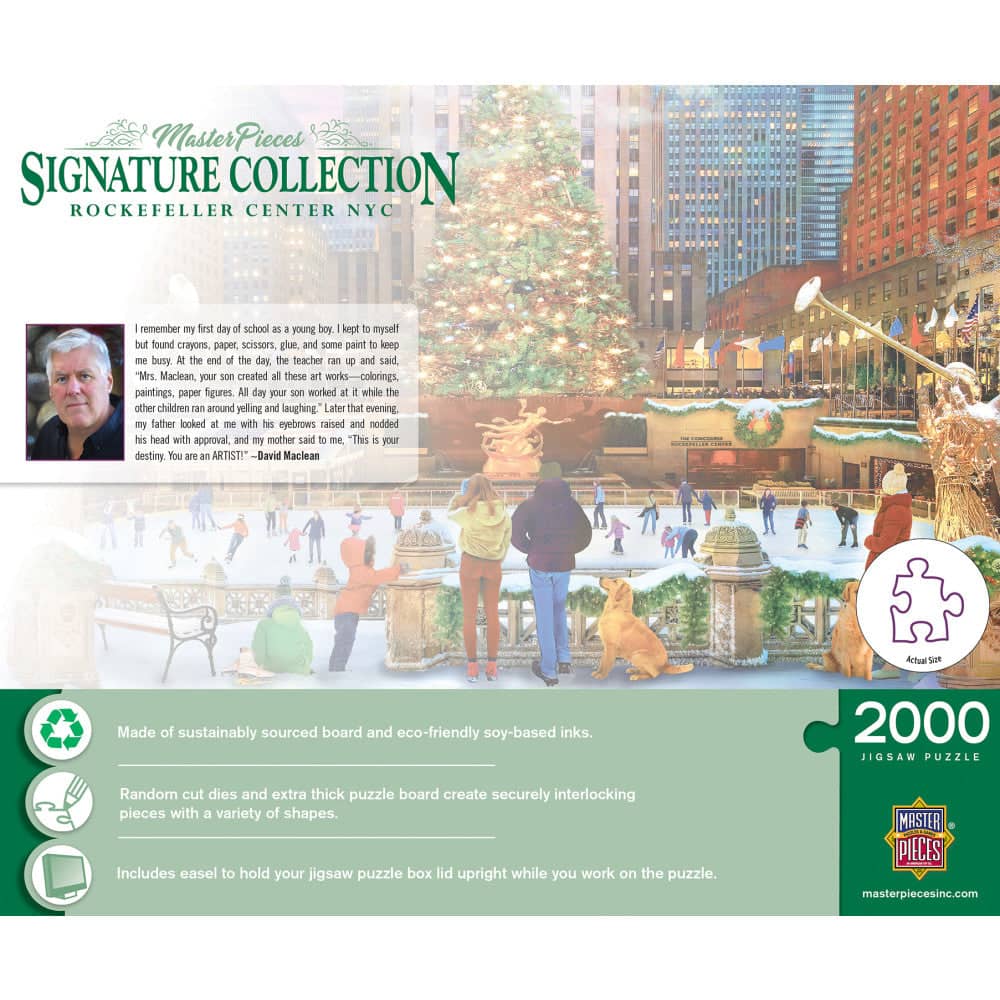 Signature Collection - Rockefeller Center 2000 Piece Jigsaw Puzzle (ONLINE ORDER ONLY)