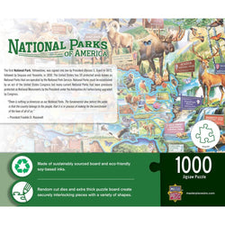 National Parks of America 1000 Piece Jigsaw Puzzle (ONLINE ORDER ONLY)