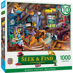 Seek & Find - A Precious Mess 1000 Piece Jigsaw Puzzle (ONLINE ORDER ONLY)